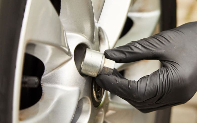 Each Locking Wheel Nut Removal